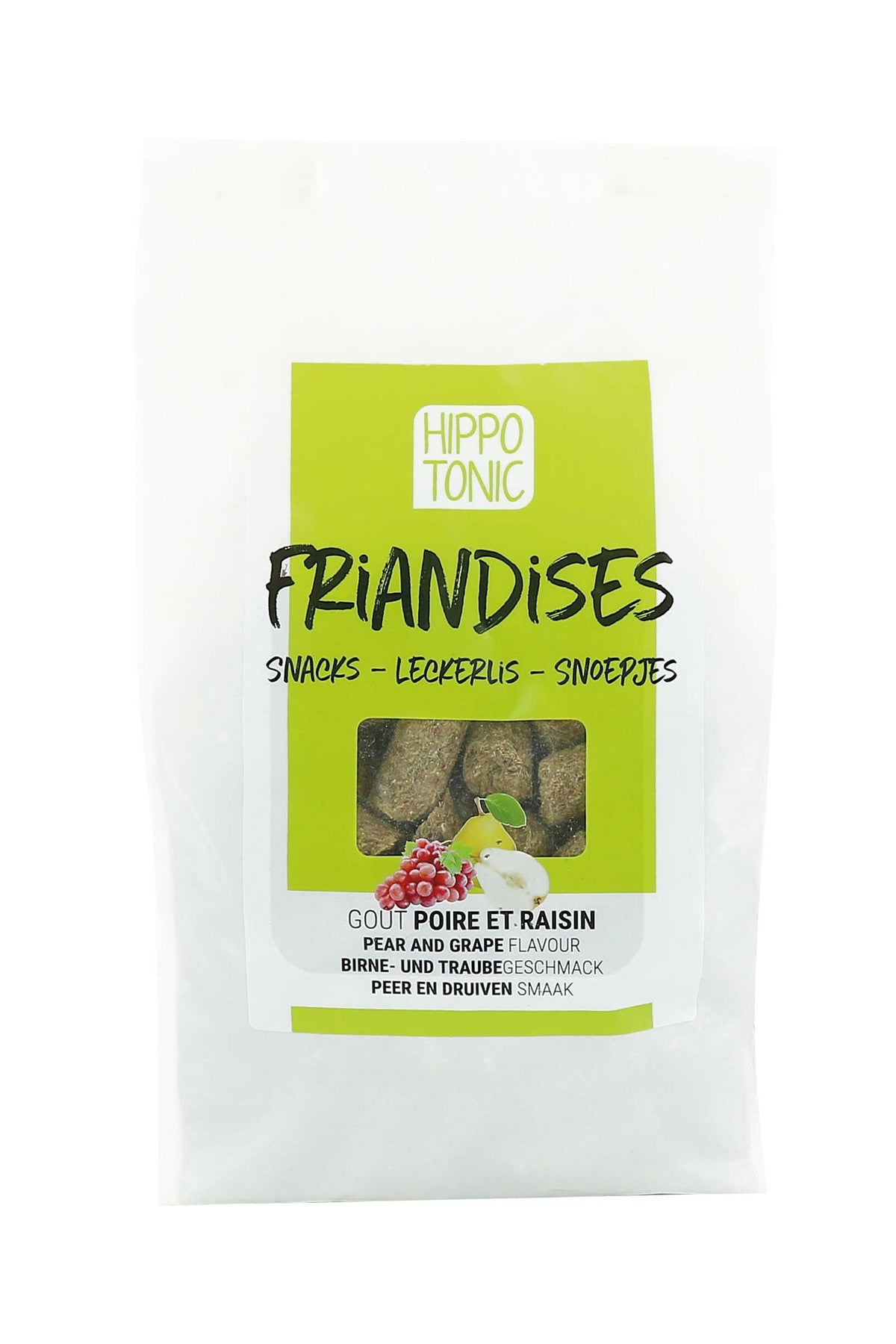 HIPPOTONIC Friandises Pear Grape, 1 kg Horse Feed & Nutrition