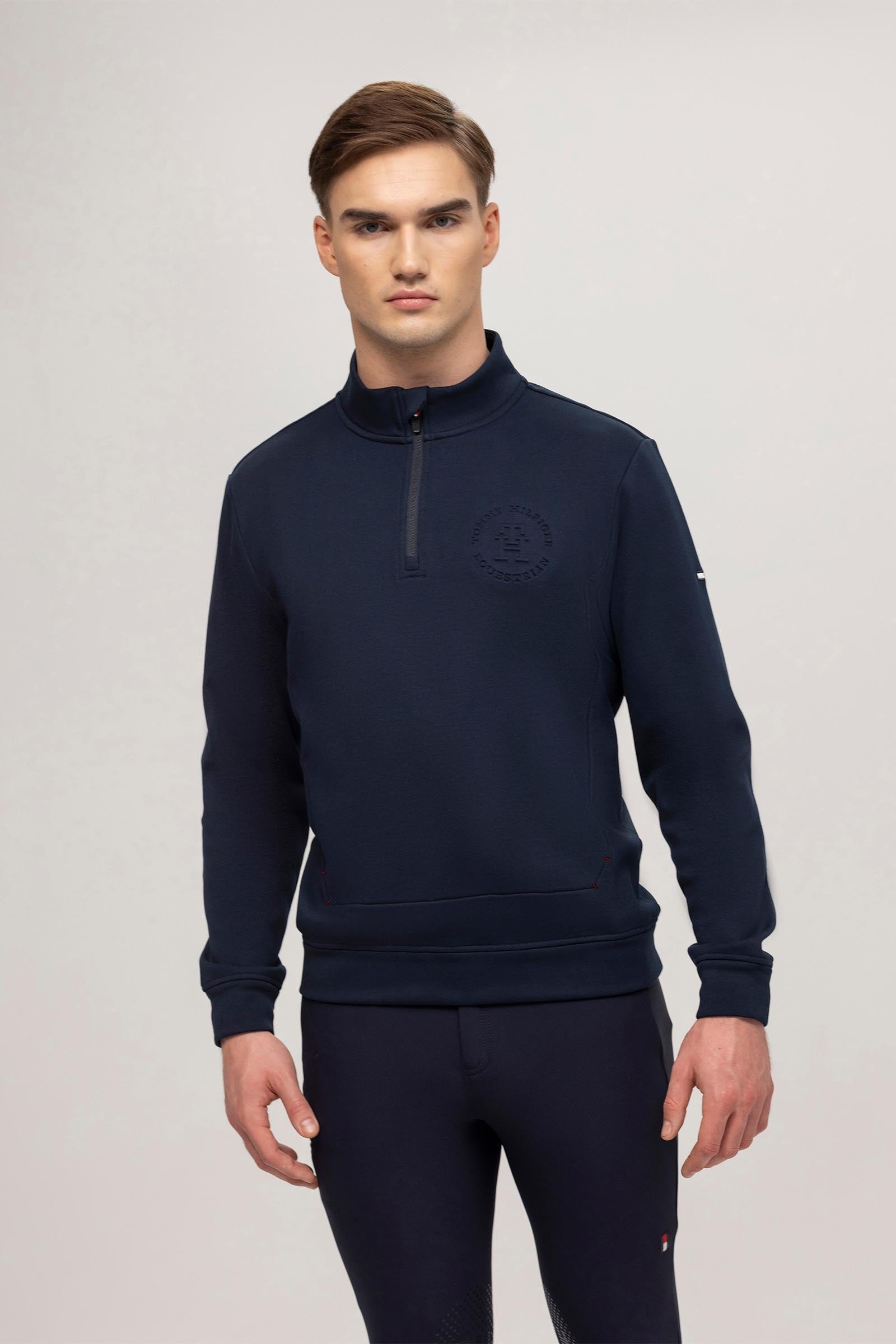Tommy Hilfiger Equestrian Dallas Men´s 1/4 Zip Sweatshirt Mens Riding Clothing