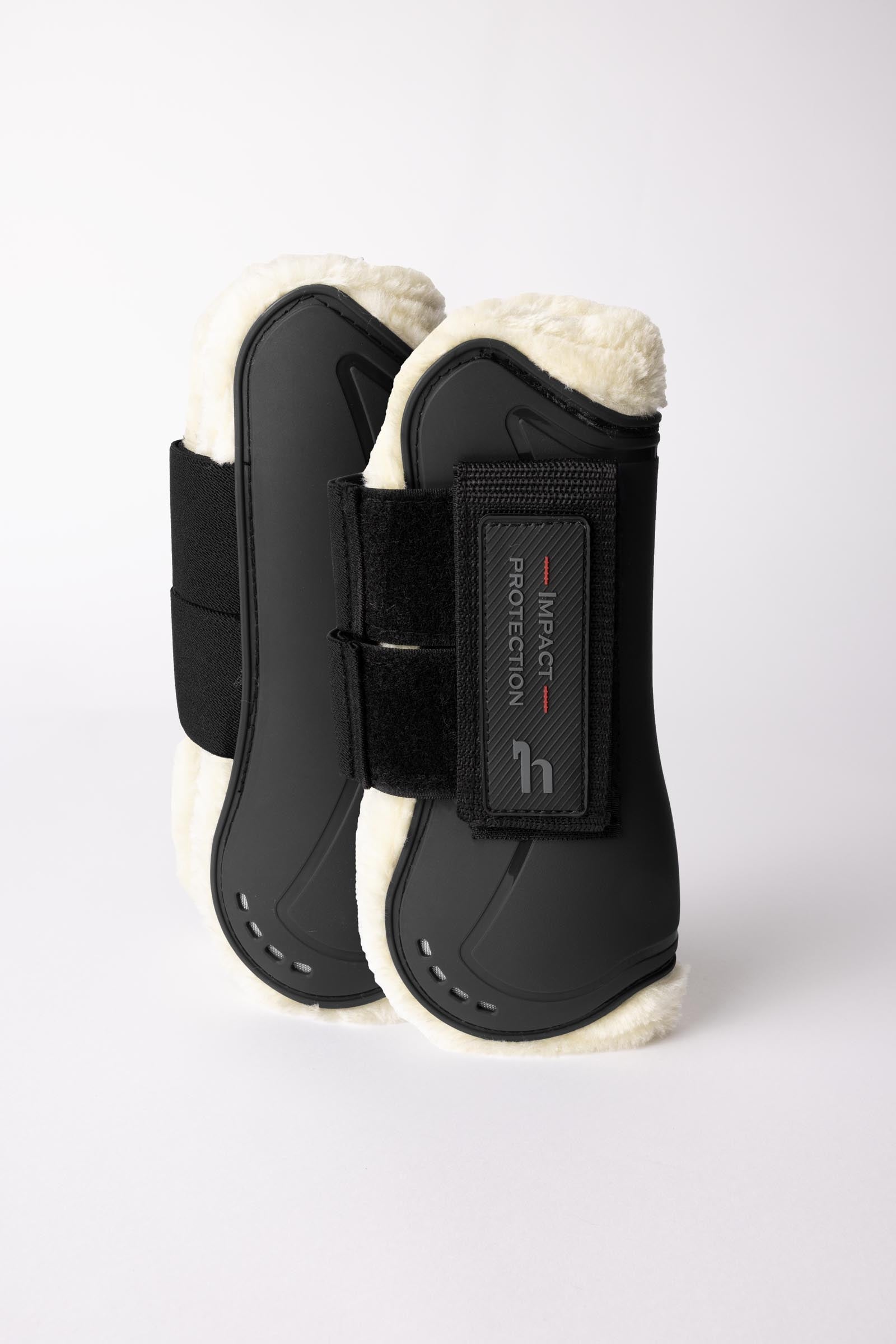 Horze Armour Airflow Tendon With Fake Fur Leg Protection & Hoof Protection for Horses