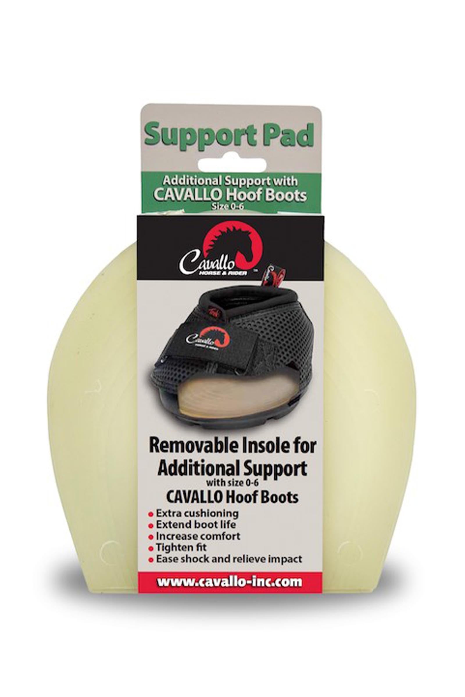 Cavallo Hoof Boots F.R.A. Soles TPU, pair Leg & Hoof Protection