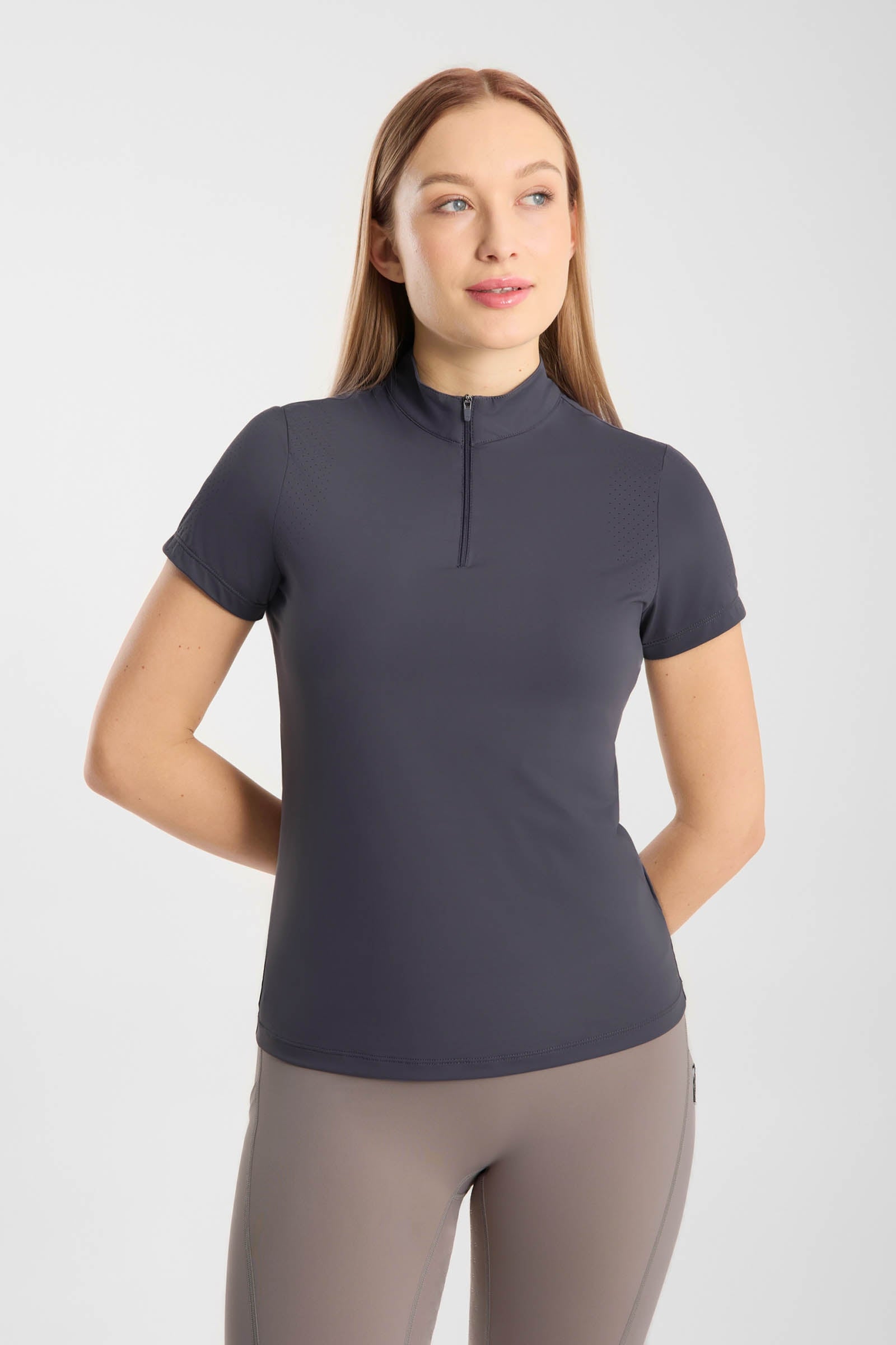 Horze Emmie Women´s Cooling Training Shirt, Short Sleeves Women’s Riding Clothing