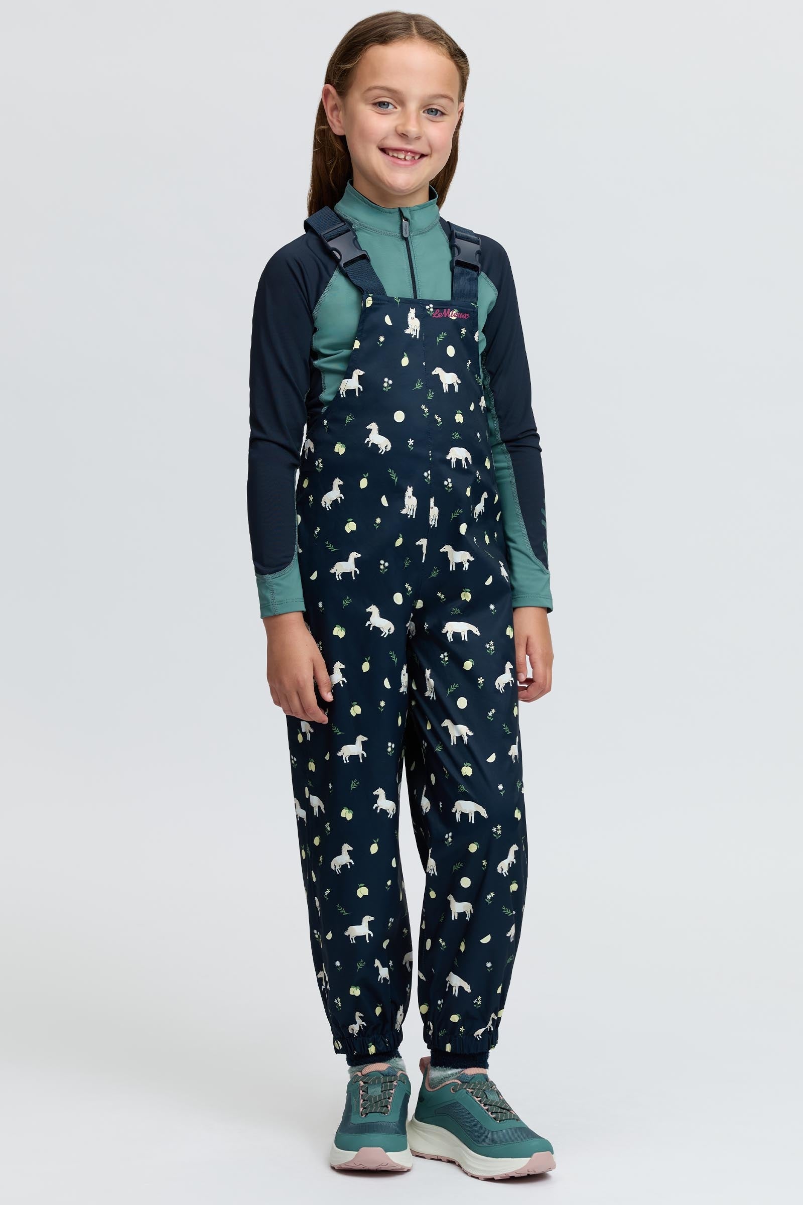 LeMieux Mini Pippin Splash Dungarees Kids Apparel