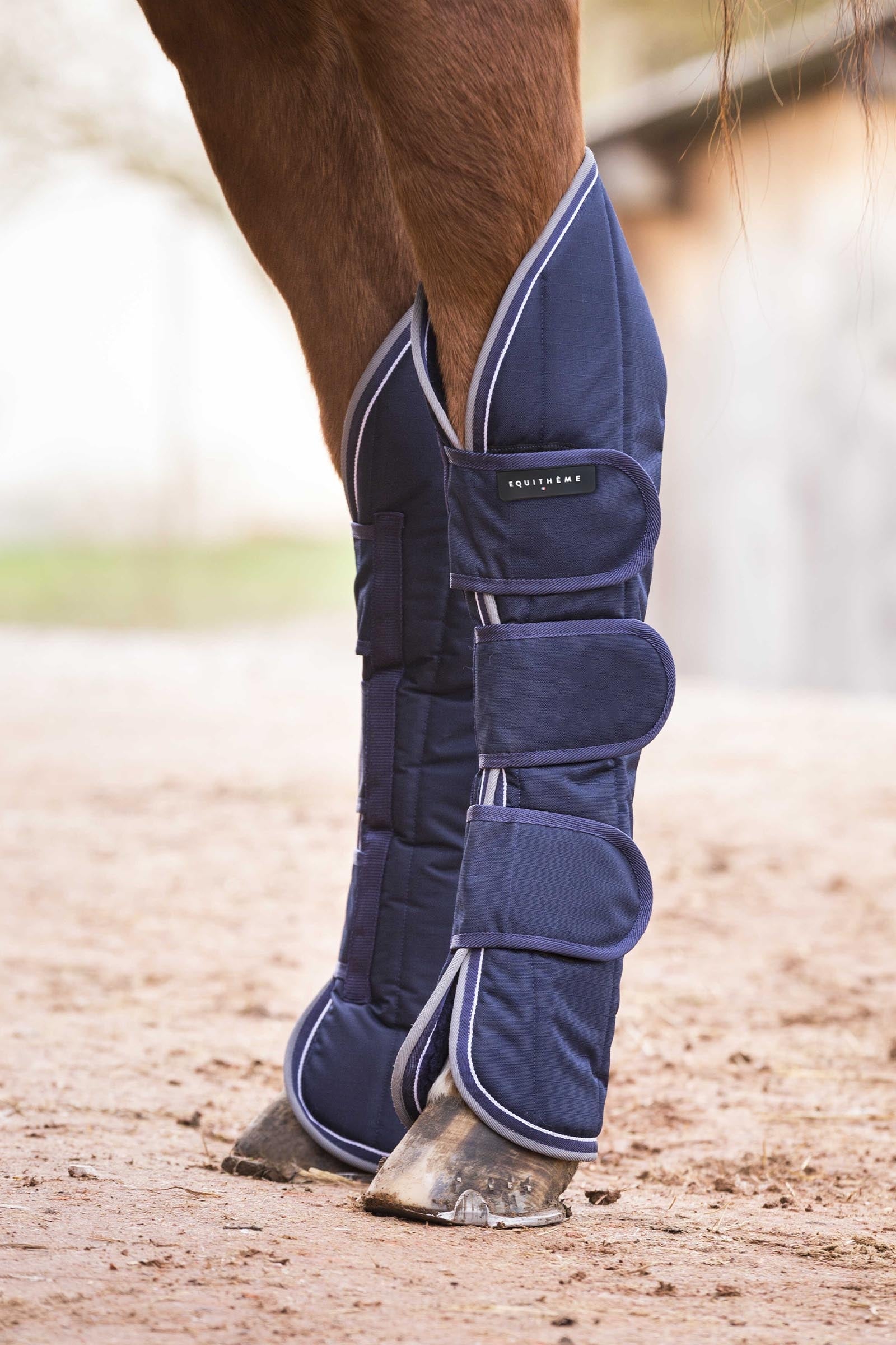 Equi Theme EQUITHÈME TYREX 600D Waterproof Transport Boots Leg & Hoof Protection