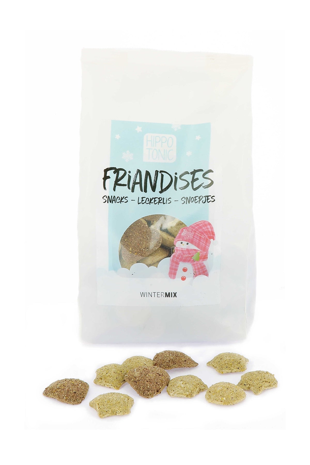HIPPOTONIC Treats Winter Mix, 600 g Horse Feed & Nutrition