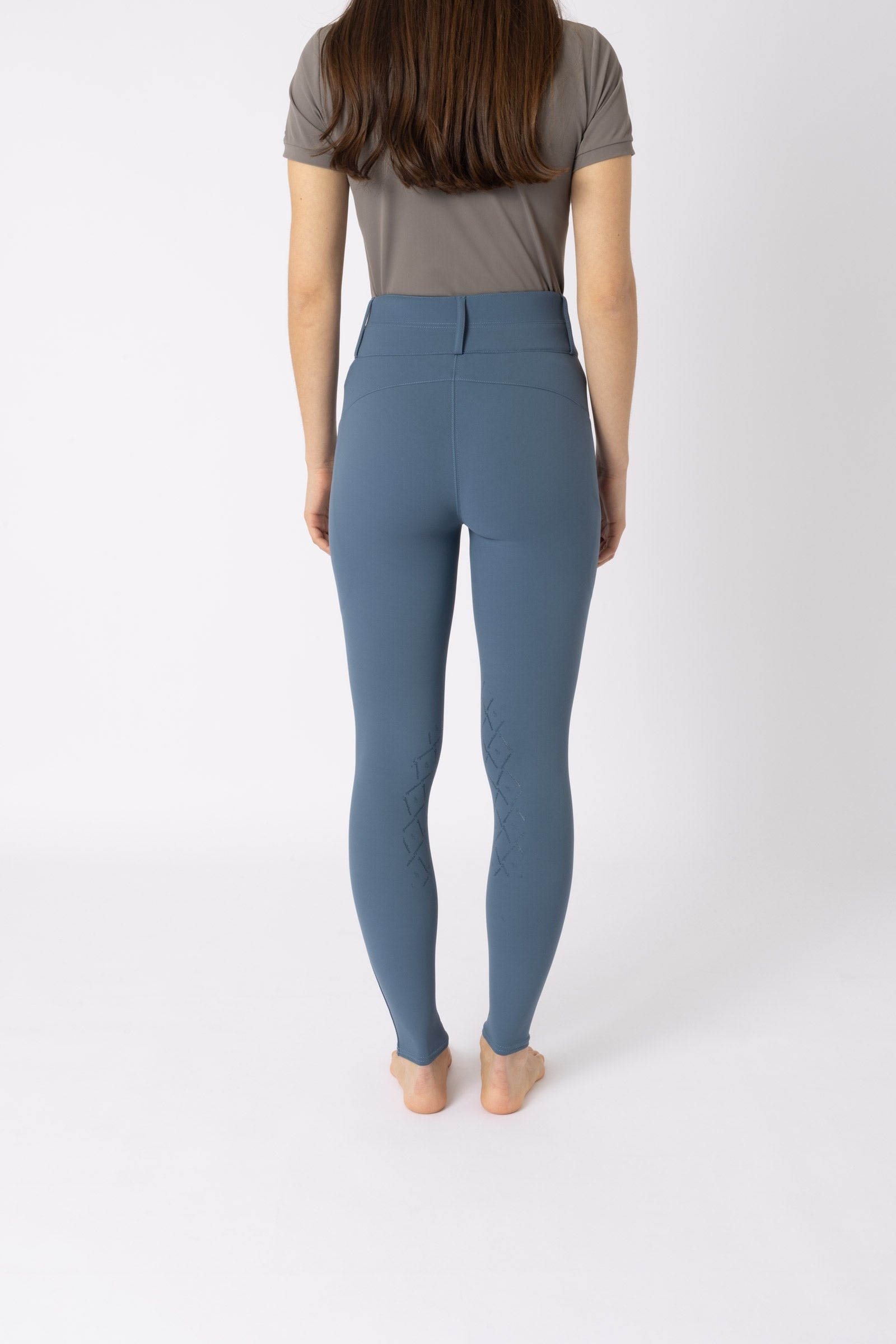 Horze Sophie Women's High Waist Knee Grip Breeches Womens Breeches
