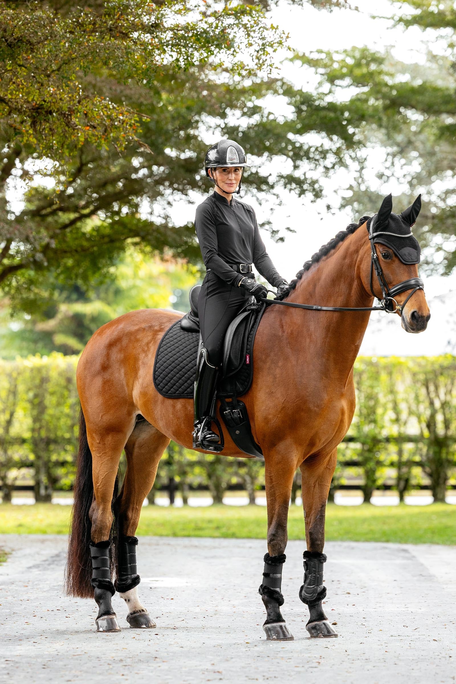 LeMieux Brilliance Fly Hood Saddle Pads