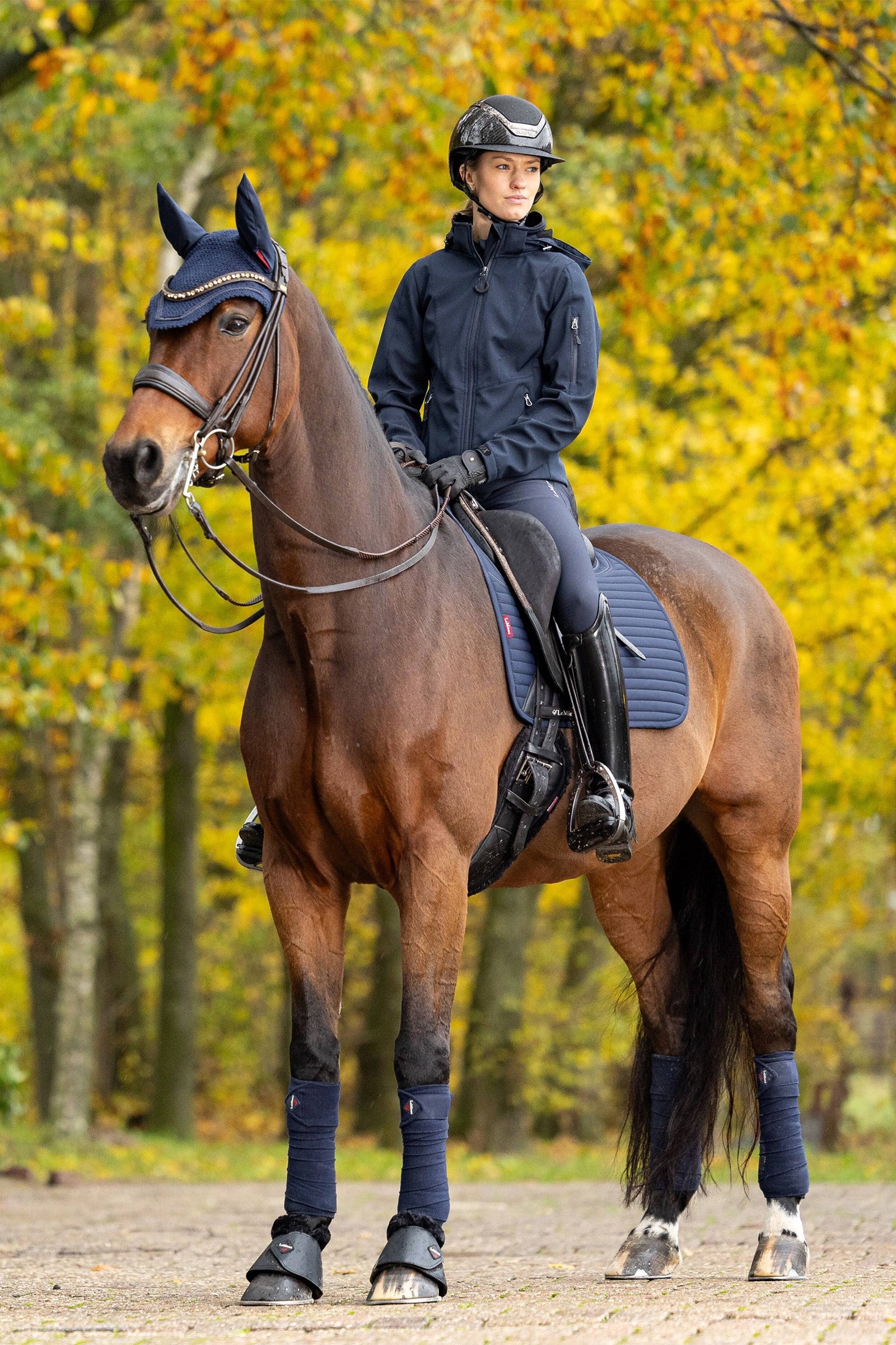 LeMieux Soft Shell Anti Slip Dressage Saddle Pad Saddle Pads