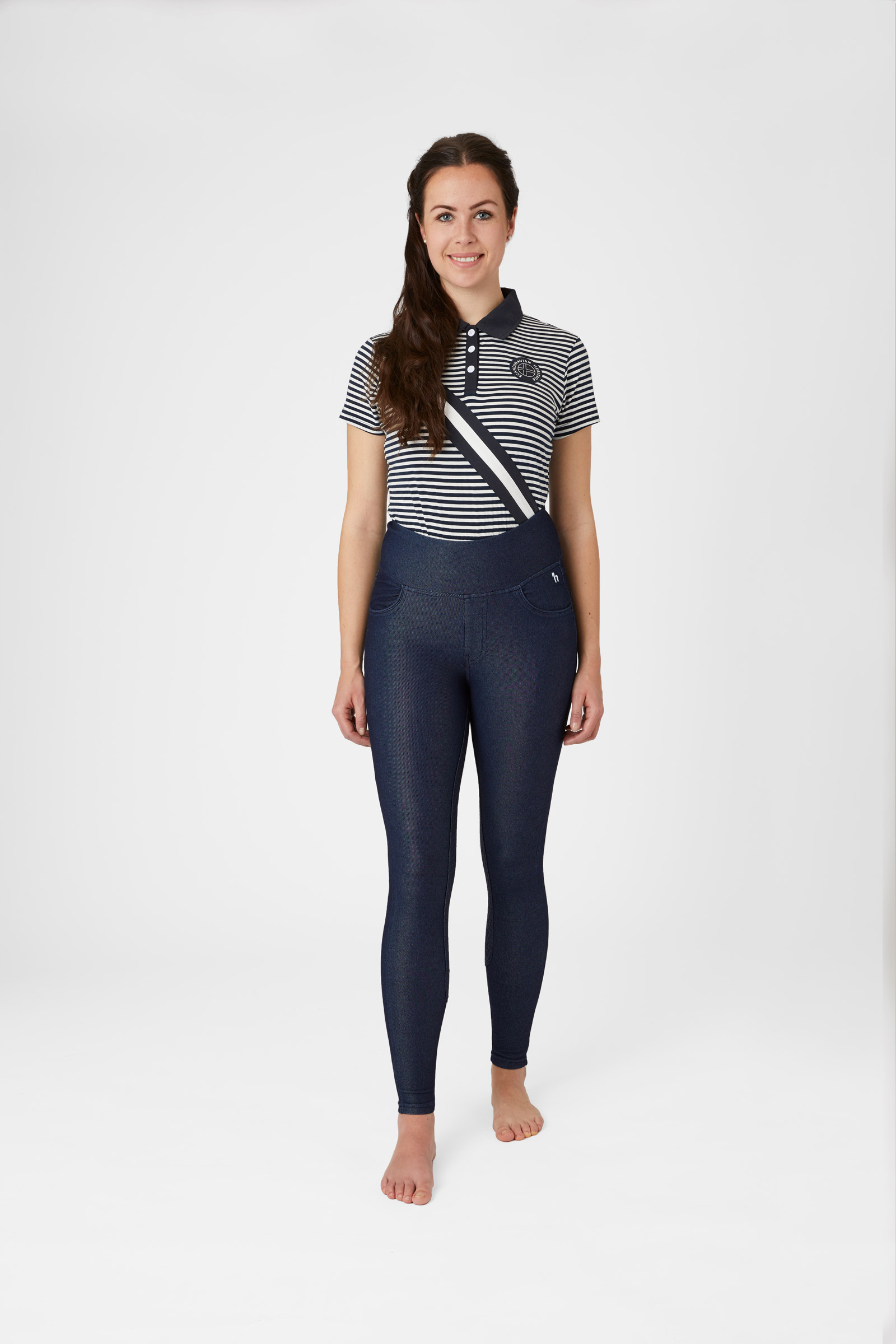 Horze Katia Denim Look Full Seat Tights at Tractor Supply Co.
