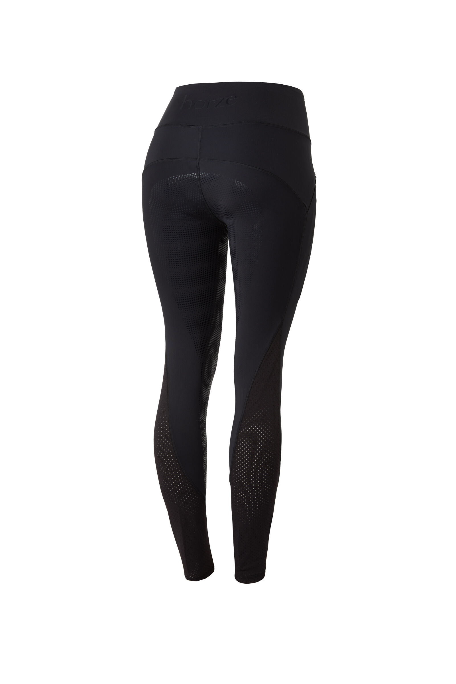 Jersey Milano rib leggings with stirrups in Black for | Dolce&Gabbana® US