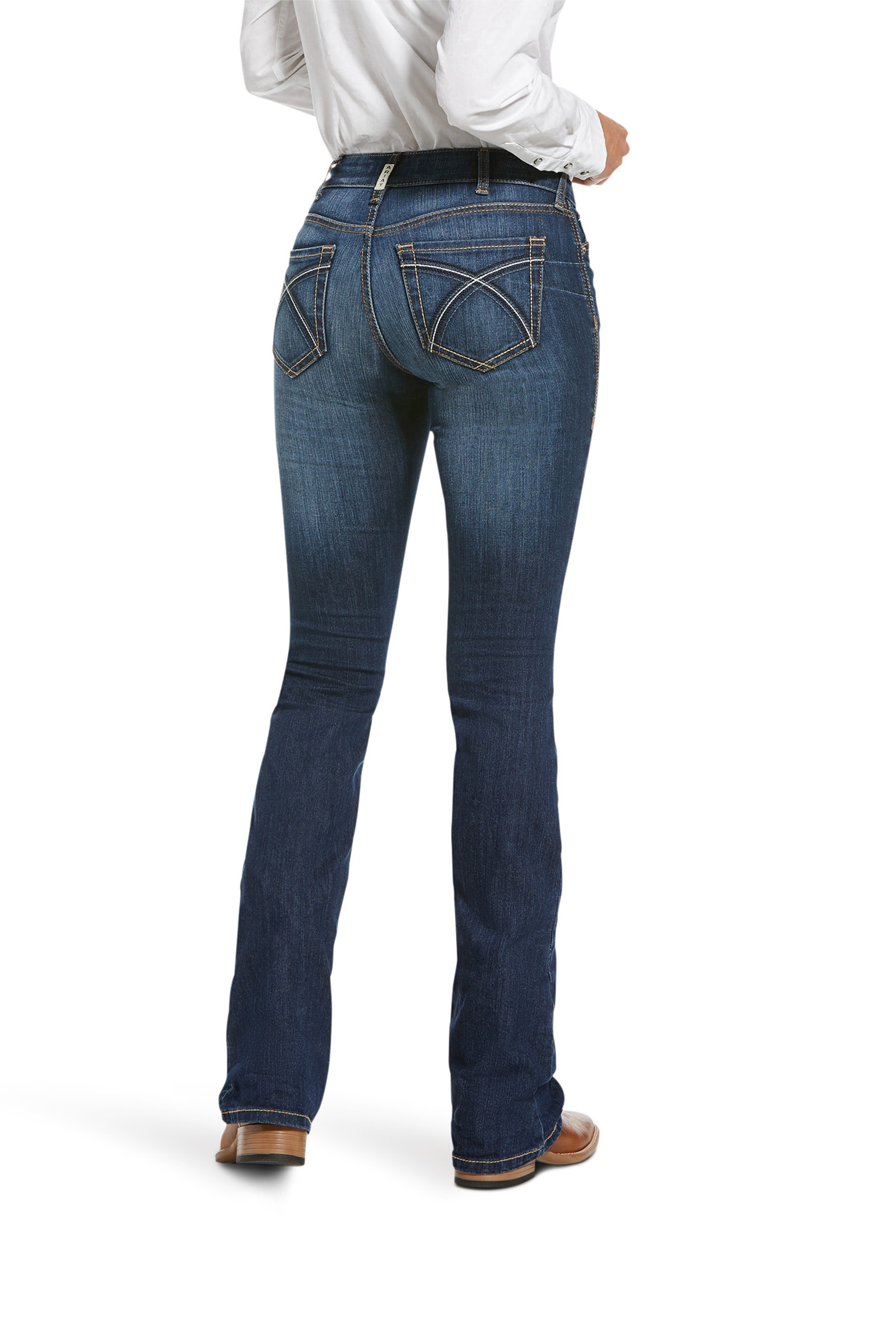 Buy Ariat Women's R.E.A.L Perfect Rise Stretch Rosa Boot Cut Jeans