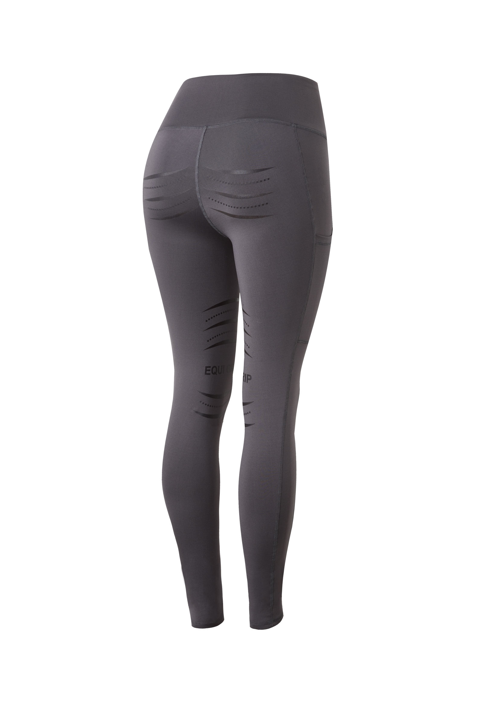 Horze Active Womens Winter Full Seat Tights w/ Phone Pockets