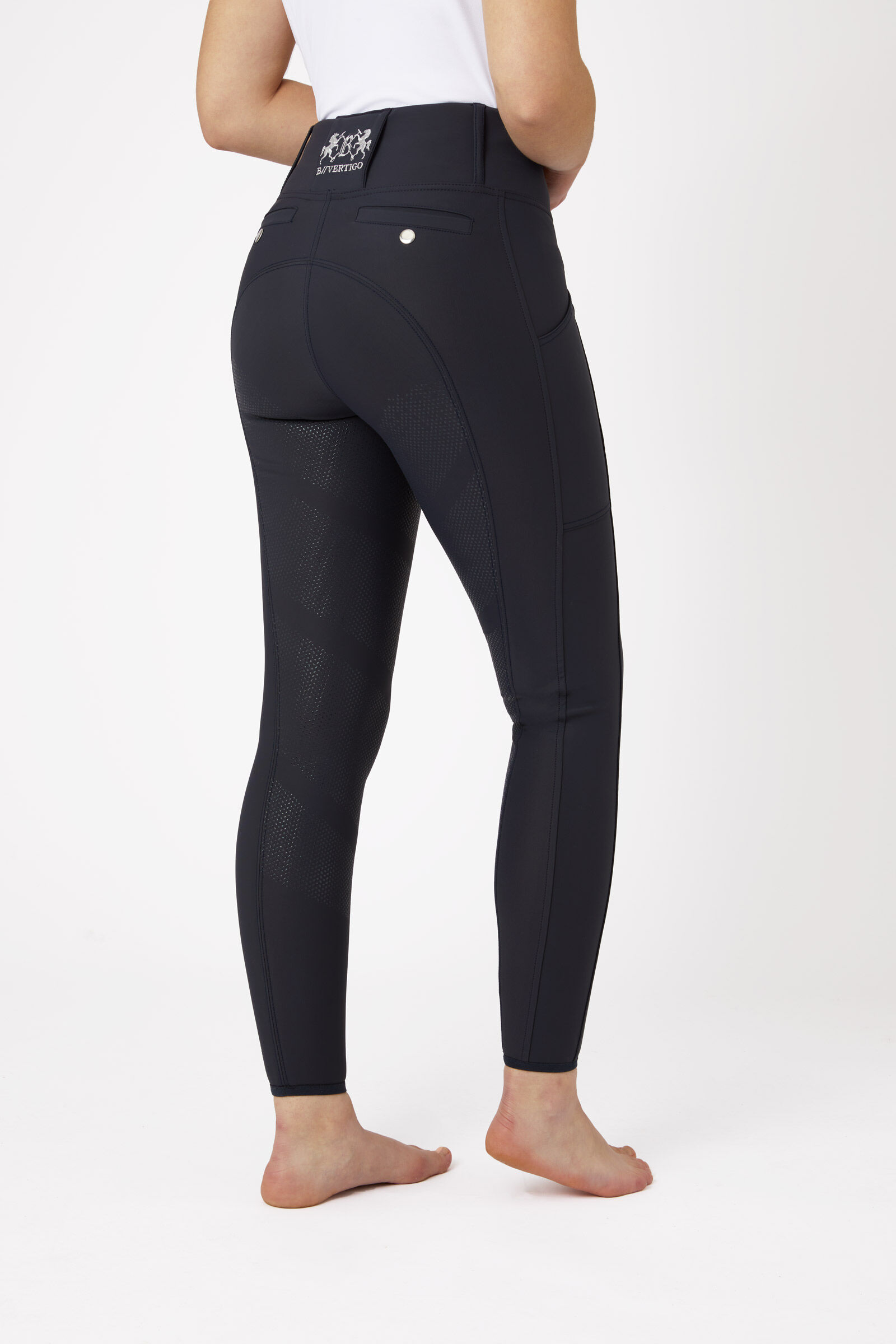 NWT Women's HUE Plaid Scuba Leggings Back Pocket Belt Loops Pant Gray/Black  S | eBay