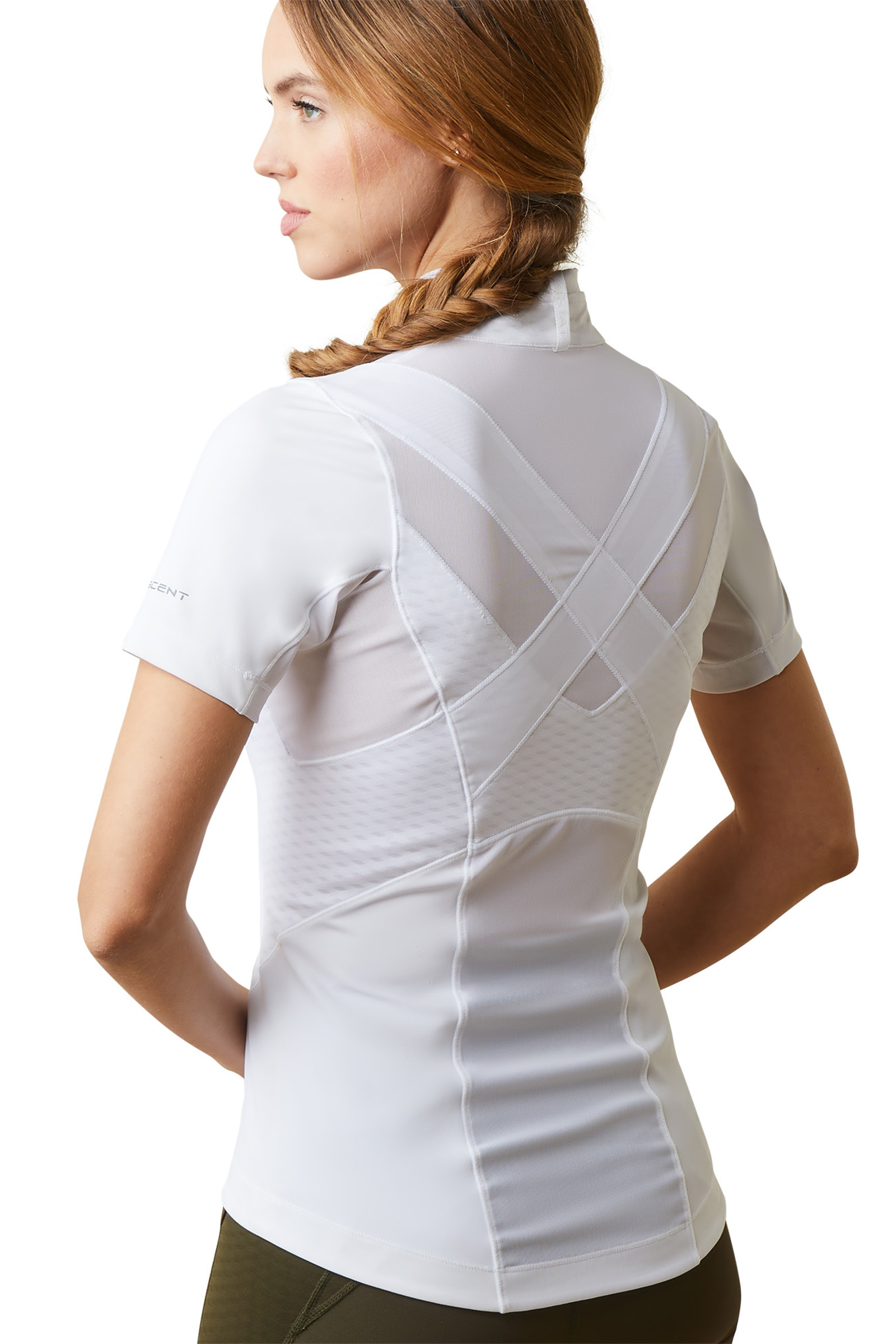 Women's Posture Shirt™ Zipper (White)