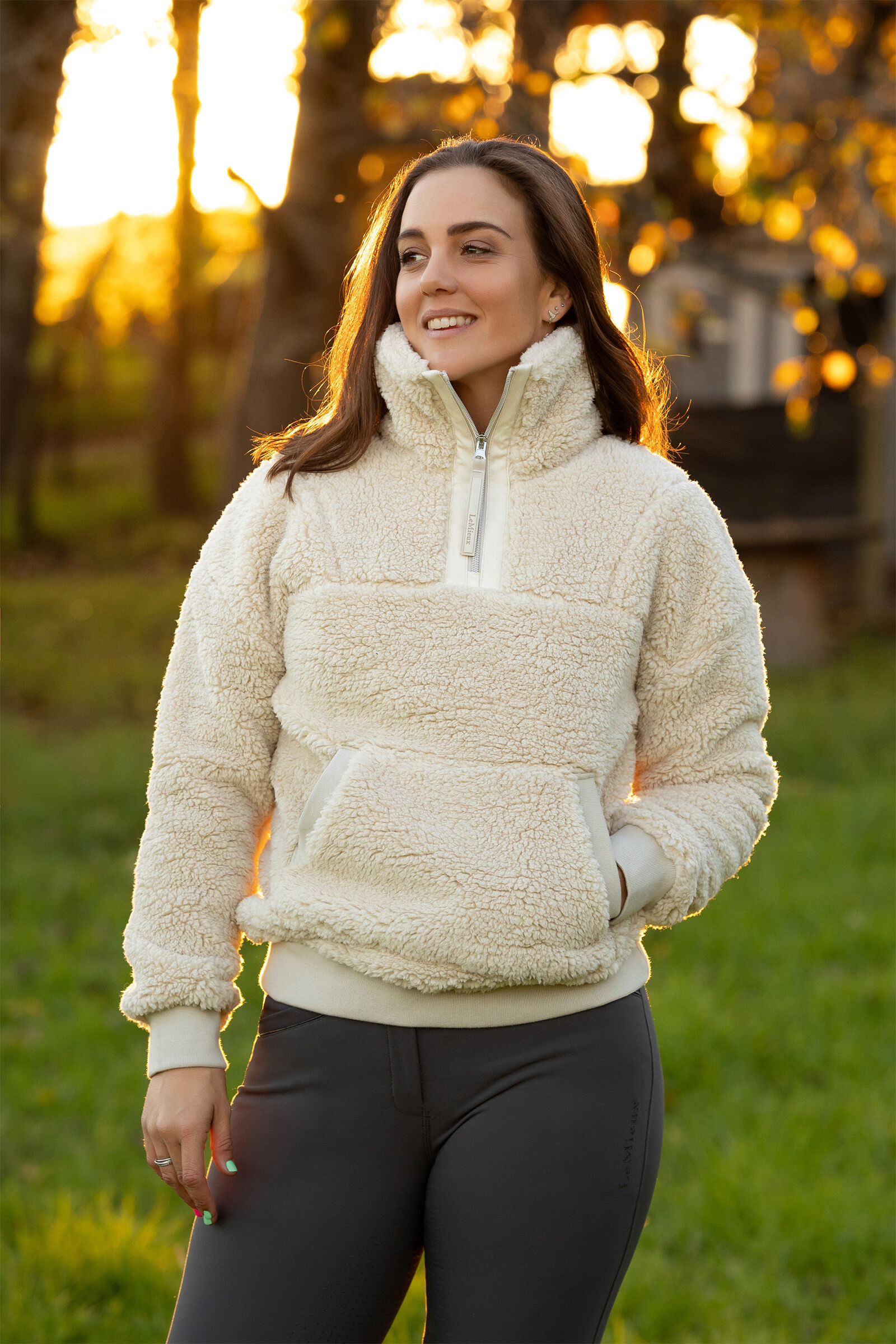 Buy LeMieux Tara Women's Teddy Fleece Jacket | horze.eu