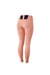 Horze Minka Ladies Firming Full Seat Breeches - Peach Amber Pink